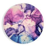 Pink Marble Glass Wall Art.